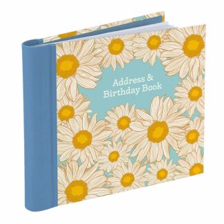 Hazy Daisies Address & Birthday Book