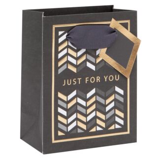 Geo Chevron Small Gift Bag