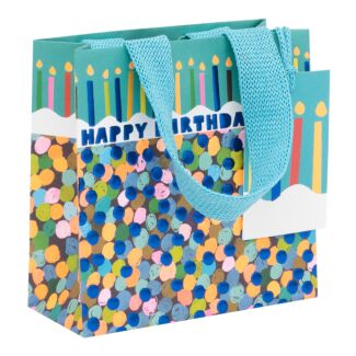 Paper Salad Sapphire Spots Small Gift Bag
