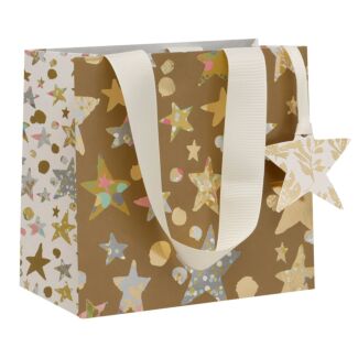 Stephanie Dyment Golden Stars Small Gift Bag