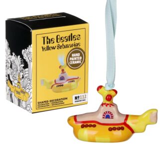 Yellow Submarine Ceramic Hanging Decoration