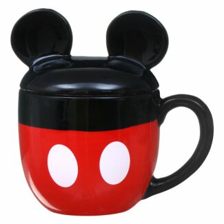 Mickey Mouse Shaped Mug with Lid