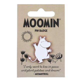 ‘Moomintroll’ Enamel Pin Badge