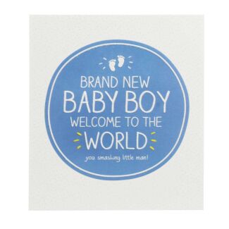 Baby Boy New Baby Card