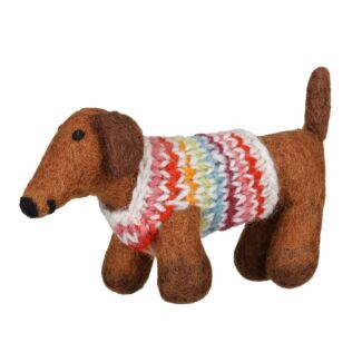 Harry The Dachshund Hoxton Woollen Ornament