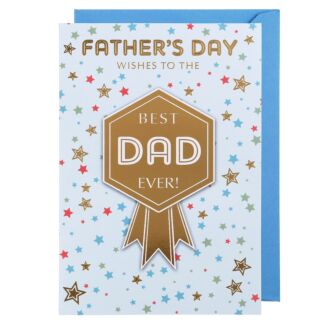 Best Dad Award Father’s Day Card