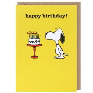 Snoopy ‘Cake’ Birthday Card