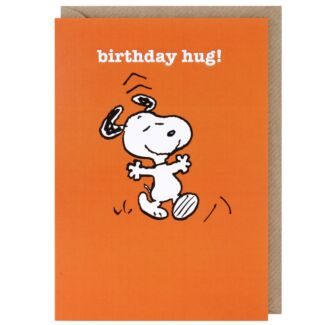 Snoopy ‘Hug’ Birthday Card