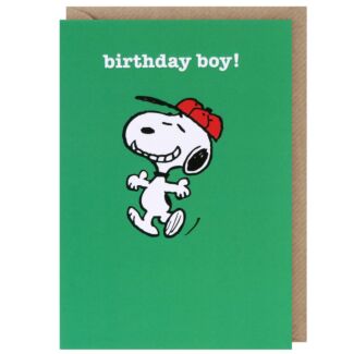 Snoopy ‘Birthday Boy’ Birthday Card