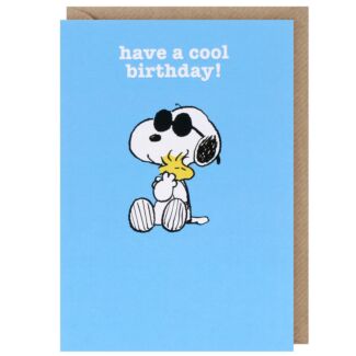 Snoopy ‘Cool’ Birthday Card