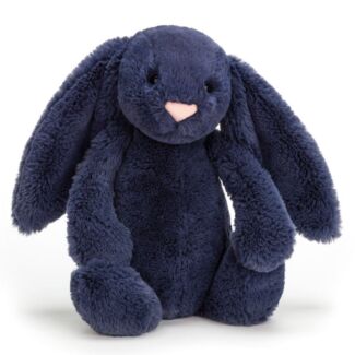 Bashful Navy Bunny Small