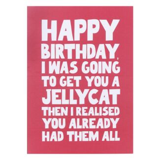 Pickled Prints ‘Jellycat’ Birthday Card