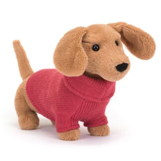 Sweater Sausage Dog Pink