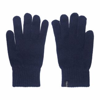 Navy Plain Knit Men’s Boxed Gloves