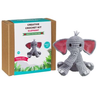 Creative Crochet Kit Make Your Own Elephant