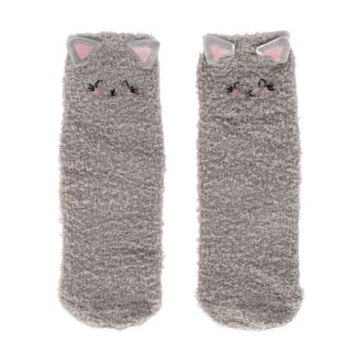 It’s A Match! Kitty Non-Slip Kids Socks