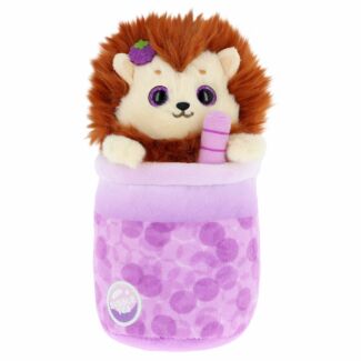 Bubble Tea Hedgehog 16cm Soft Toy