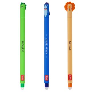 Set of 3 Ferocious Erasable Gel Pens