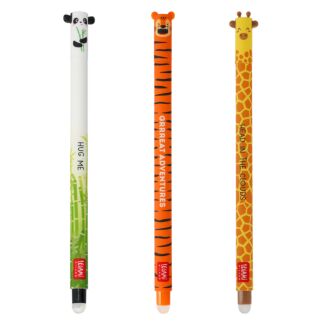 Set of 3 Wild Erasable Gel Pens
