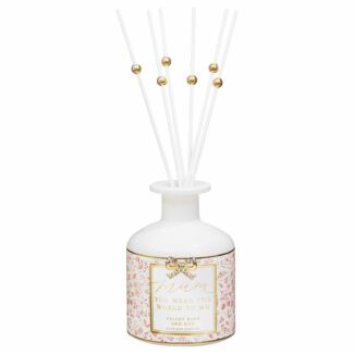 Pink Floral ‘Mean The World’ Mum 200ml Reed Diffuser