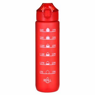 Hydration Red Water Bottle