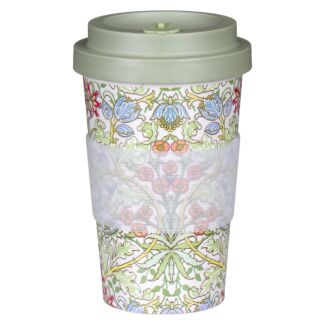 Olive Floral Travel Mug