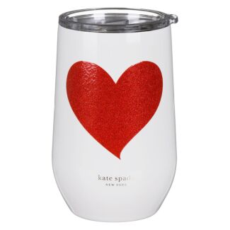 Hearts Stainless Steel Wine Tumbler