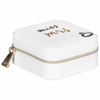 ‘Miss to Mrs’ Bridal Travel Jewellery Organiser