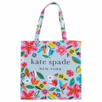 Safari Floral Canvas Book Tote