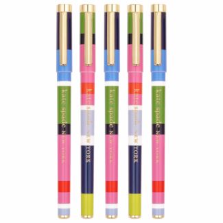 Sunny Day Stripe Fine Tip Pen Set