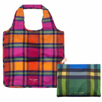 Grand Plaid Duo Reusable Shopping Tote