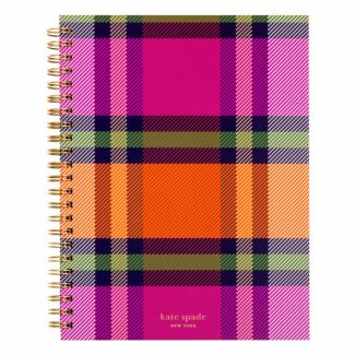 Grand Plaid Duo Small Spiral Notebook