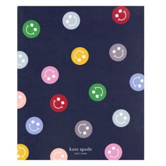 Spade Smiley Concealed Spiral Notebook