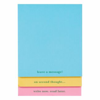 Leave A Message Stacked Notepad