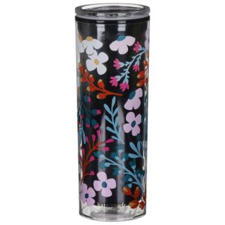 Fall Floral Acrylic Thermal Mug