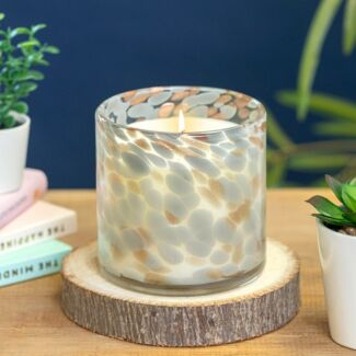 Cashmere Heavyweight Boutique Glass Candle