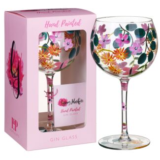 Butterfly Garden Gin Glass