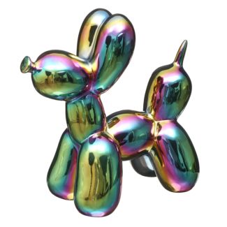 Iridescent Large Balloon Dog