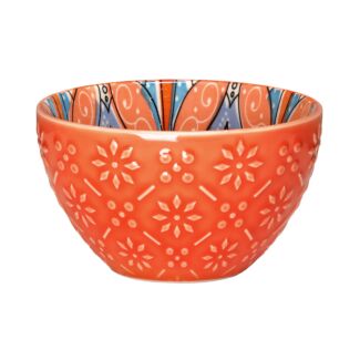 Tuscany Orange 12cm Small Ceramic Bowl