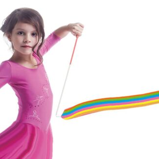 Rainbow Dancer Ribbon Wand