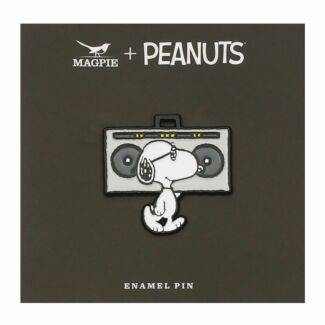 Peanuts Boombox Snoopy Pin Badge
