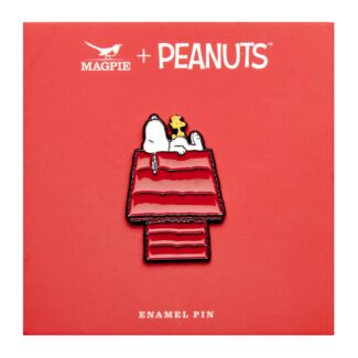 Peanuts Red House Snoopy Pin Badge