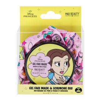 Disney Princess Belle Gel Face Mask & Scrunchie Duo