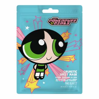 The Powerpuff Girls Buttercup Sheet Mask - Blueberry