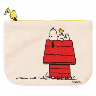 Peanuts Gang & House Zipper Pouch