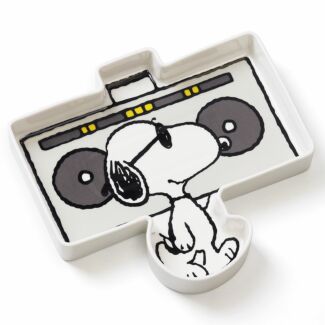 Peanuts Boom Box Snoopy Extra Large Dish