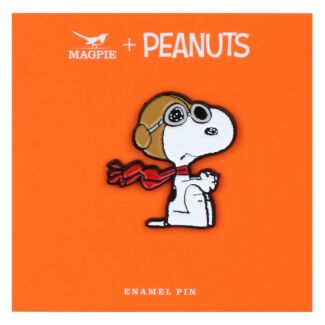 Peanuts Flying Ace Snoopy Pin Badge