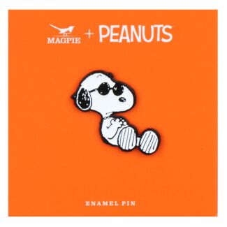 Peanuts Slacker Snoopy Pin Badge
