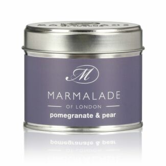 Pomegranate & Pear 210g Tin Soy Candle