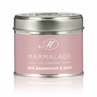 Pink Peppercorn & Plum 210g Tin Soy Candle